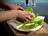 Preparing Lettuce Leaves